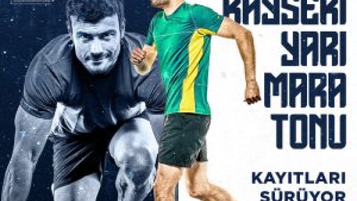 ULUSLARARASI KAYSERİ YARI MARATONU KAYITLARI SÜRÜYOR